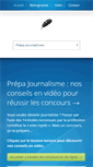 Mobile Screenshot of prepa-journalisme.com